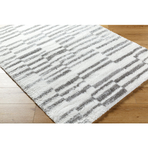 Surya Cloudy Shag CDG-2328 Off-White Modern Machinemade Rug