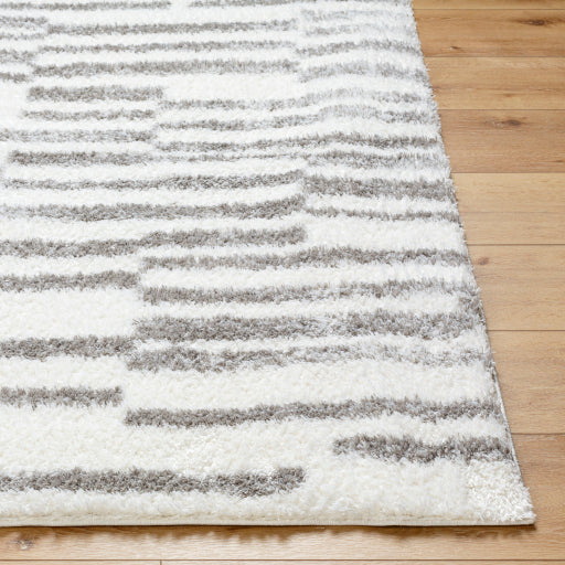 Surya Cloudy Shag CDG-2328 Off-White Modern Machinemade Rug