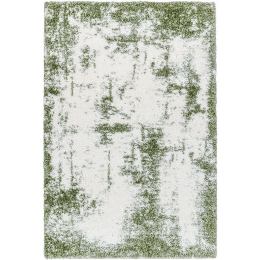Surya Cloudy Shag CDG-2329 Off-White Modern Machinemade Rug