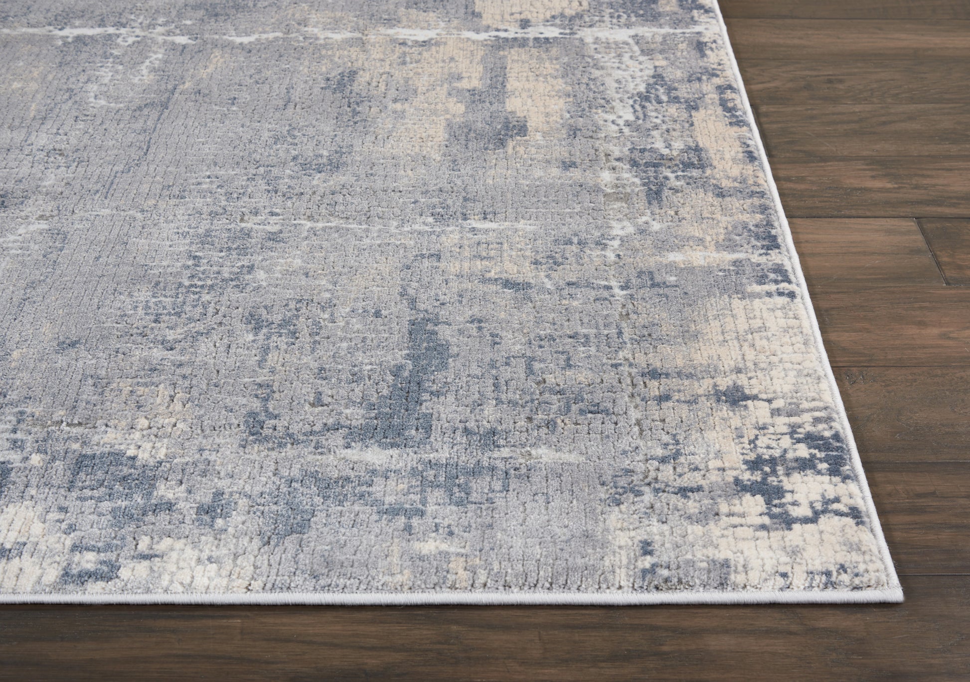 Nourison Home Rustic Textures  Grey Beige  Contemporary