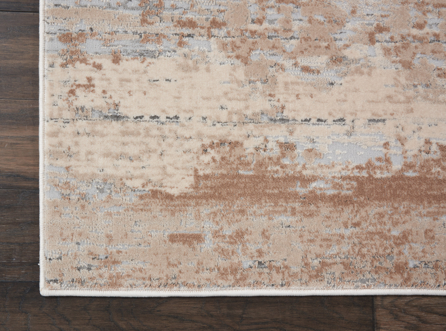 Nourison Home Rustic Textures  Beige  Contemporary