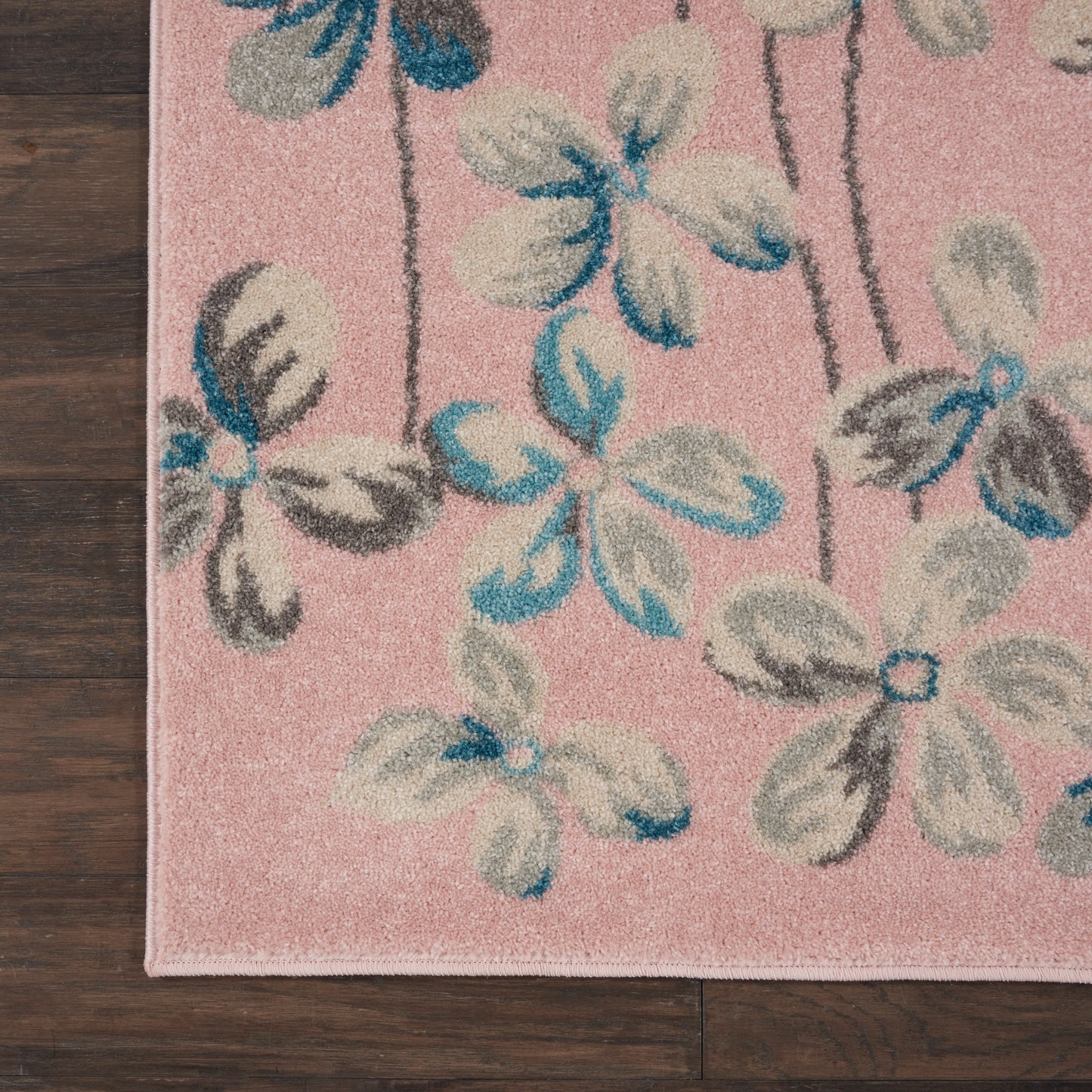 Nourison Home Tranquil  Pink  Contemporary