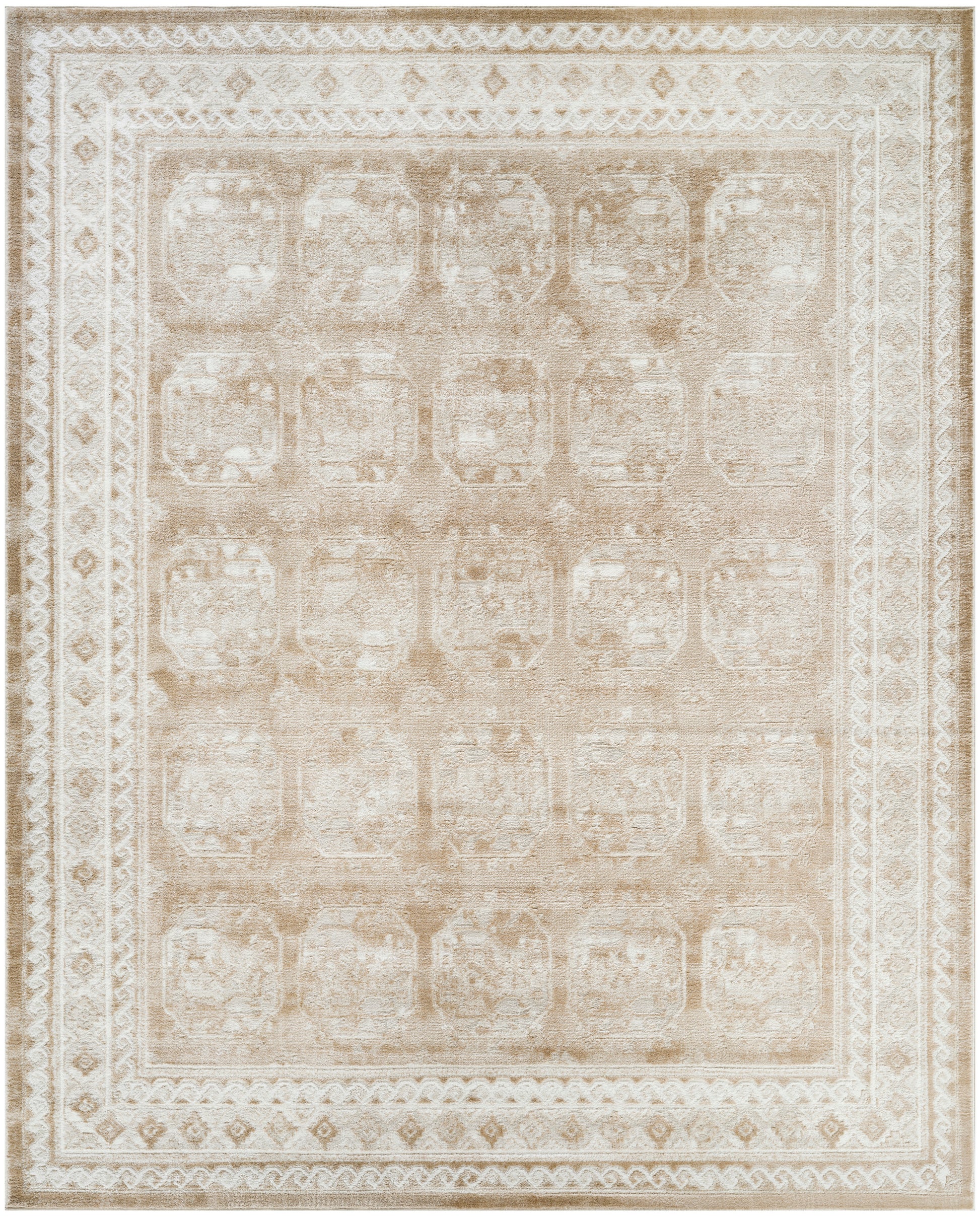 Nourison Home Dekor  Cream Beige  Traditional