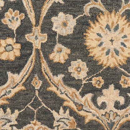 Nourison Home Jazmine  Navy  Traditional