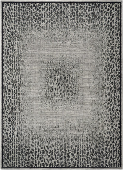 Nourison Home Riviera  Grey Black  Contemporary