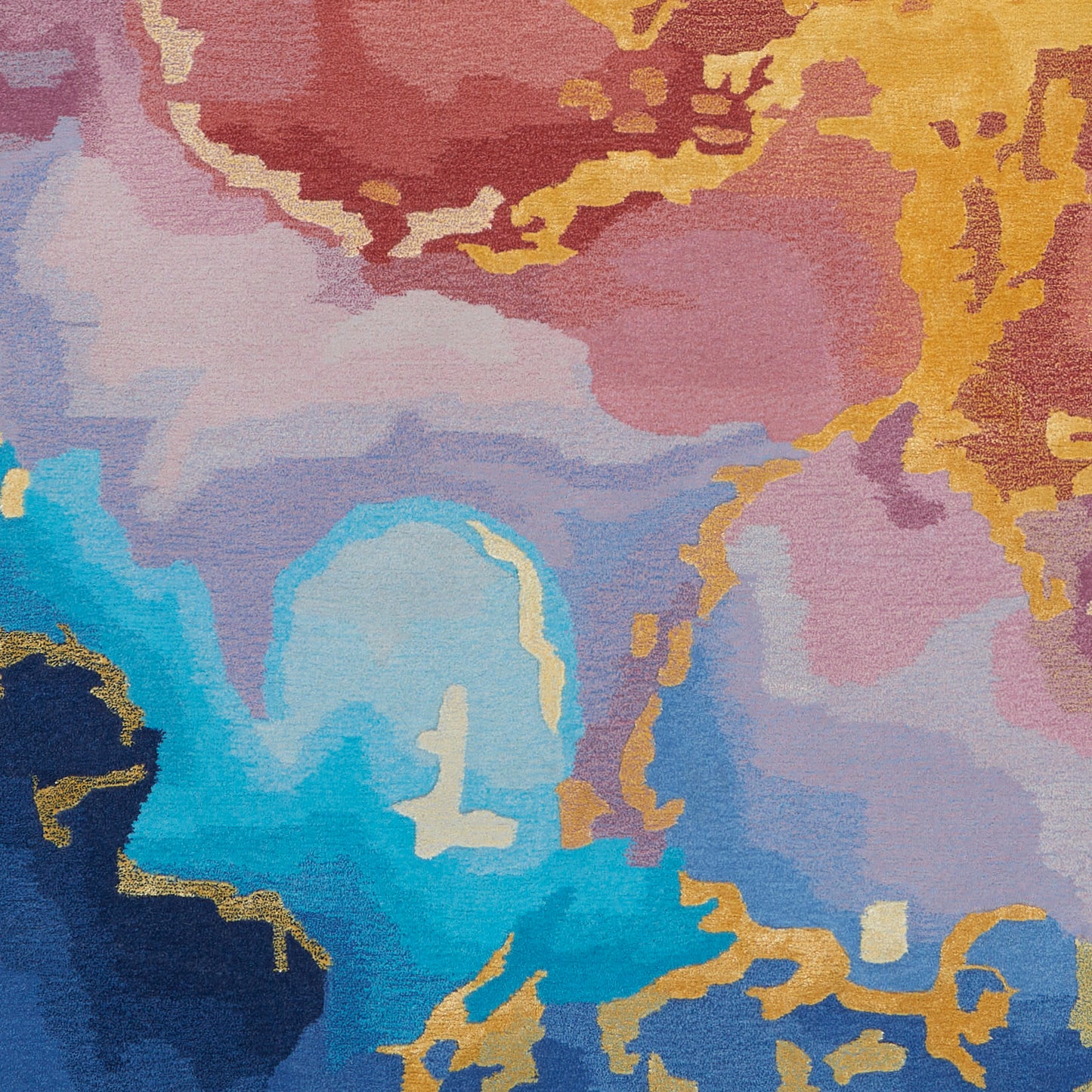 Nourison Home Prismatic  Multicolor  Contemporary