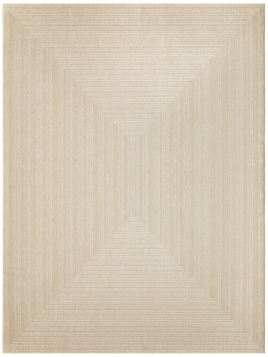 Nourison Home Tulum  Cream  Contemporary