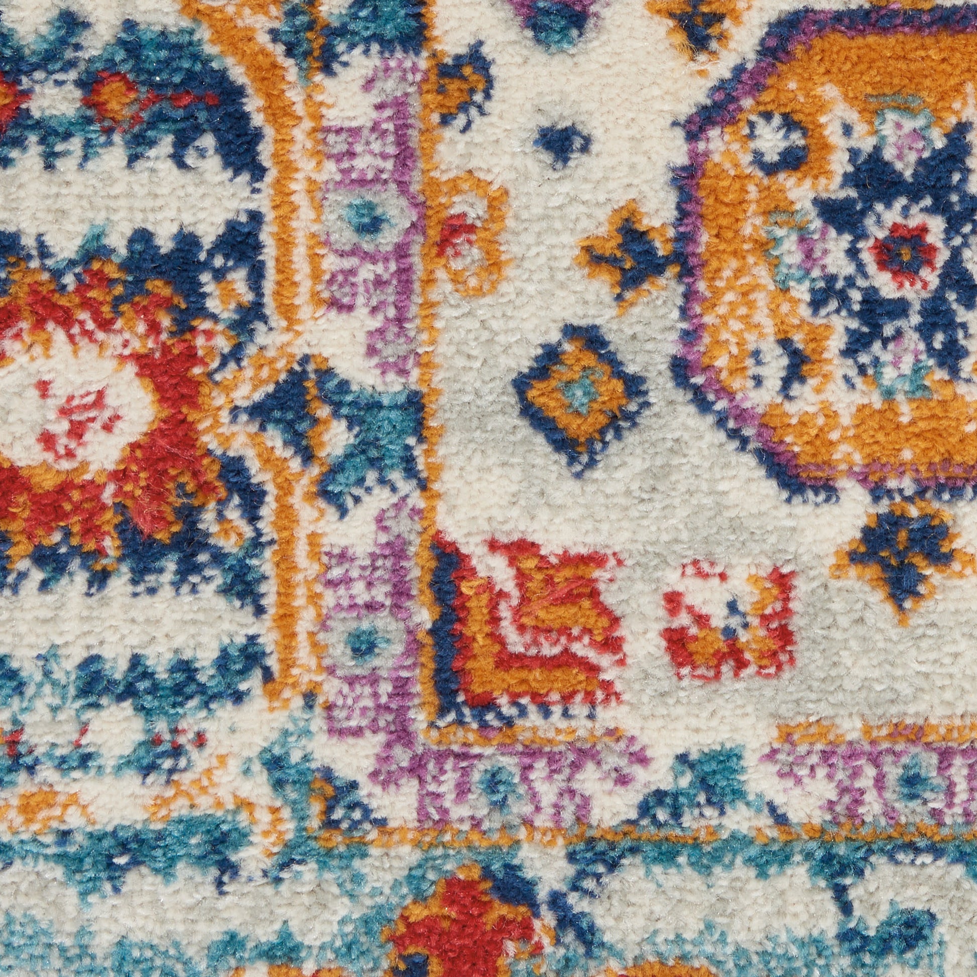 Nourison Home Passion  Ivory Multicolor  Transitional