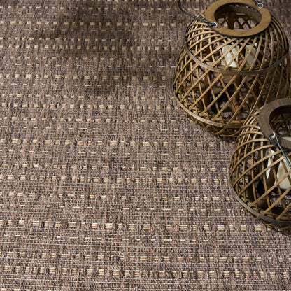 Nourison Home Tulum  Brown  Contemporary