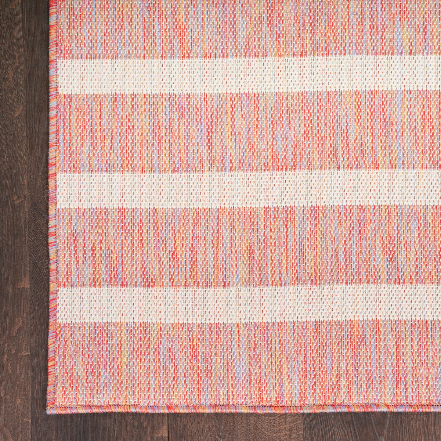 Nourison Home Positano  Rainbow Ivory  Contemporary
