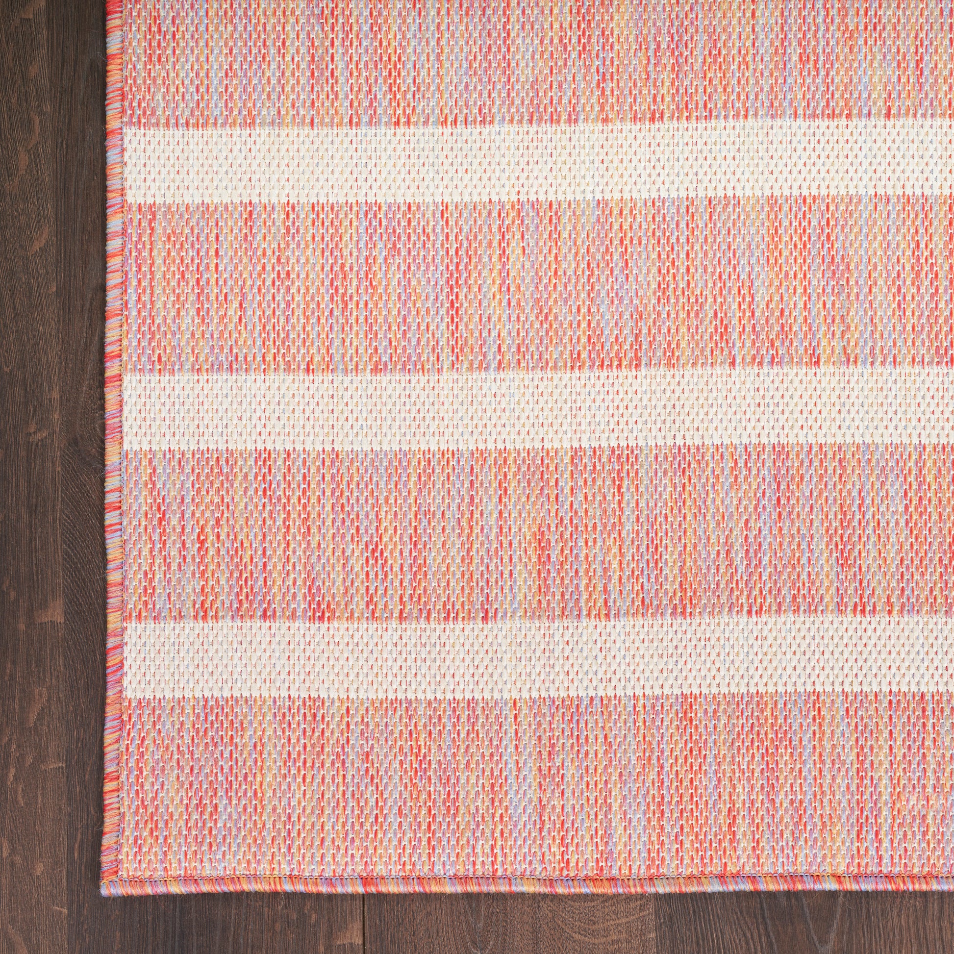 Nourison Home Positano  Rainbow Ivory  Contemporary