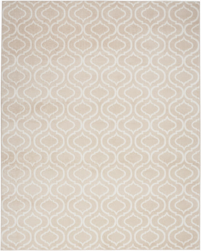 Nourison Home Jubilant JUB19 Beige Transitional Power-loomed Rug