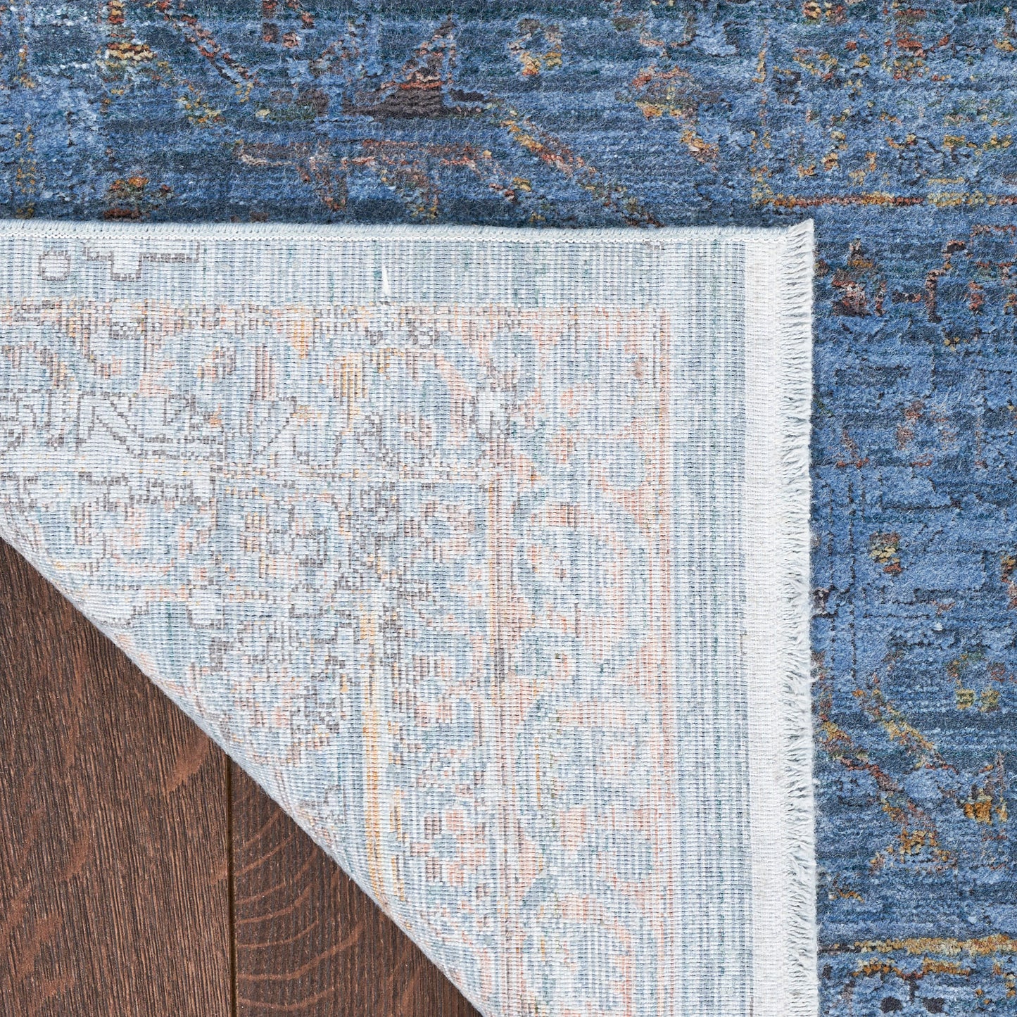 Nourison Home Luxurious  Blue  Traditional