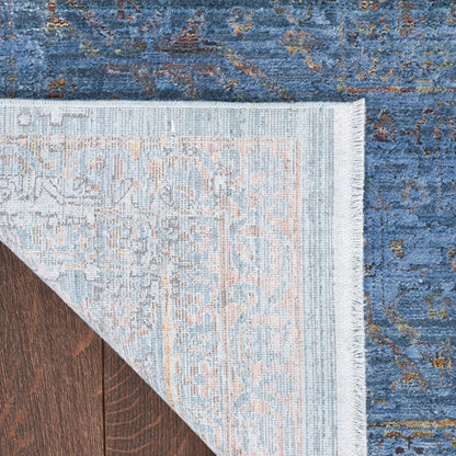 Nourison Home Luxurious  Blue  Traditional