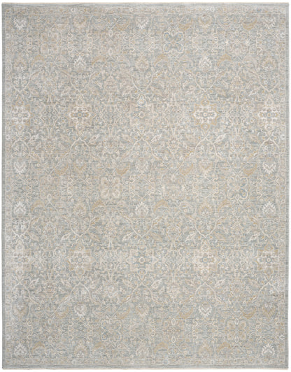 Nourison Home Envy  Blue Silver  Traditional