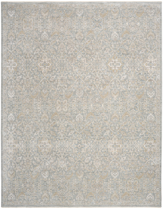 Nourison Home Envy  Blue Silver  Traditional