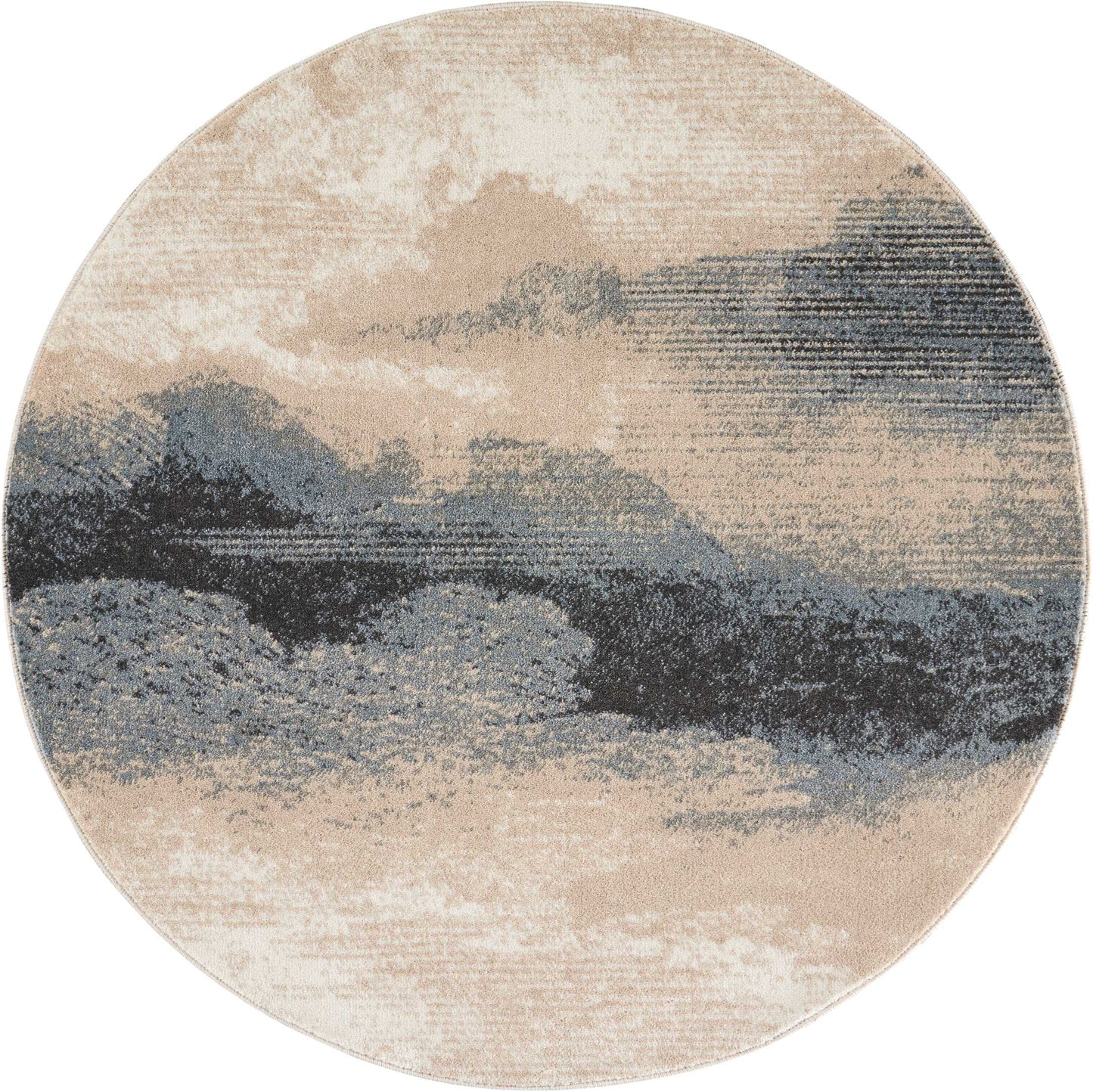 Nourison Home Maxell MAE06 Flint Contemporary Power-loomed Rugs