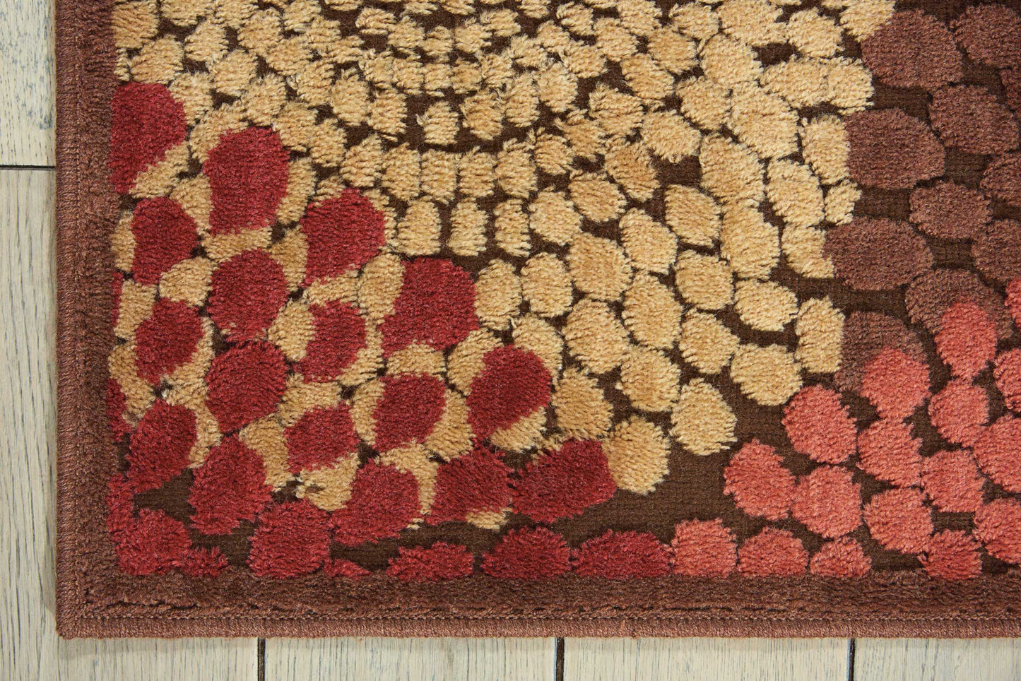 Nourison Home Graphic Illusions  Brown  Contemporary