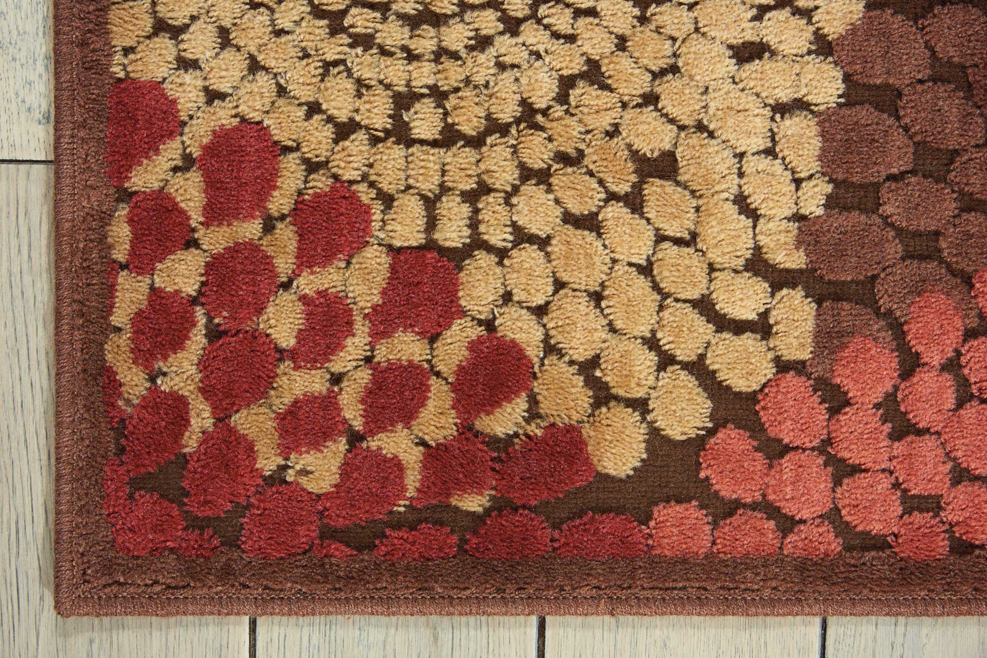 Nourison Home Graphic Illusions  Brown  Contemporary