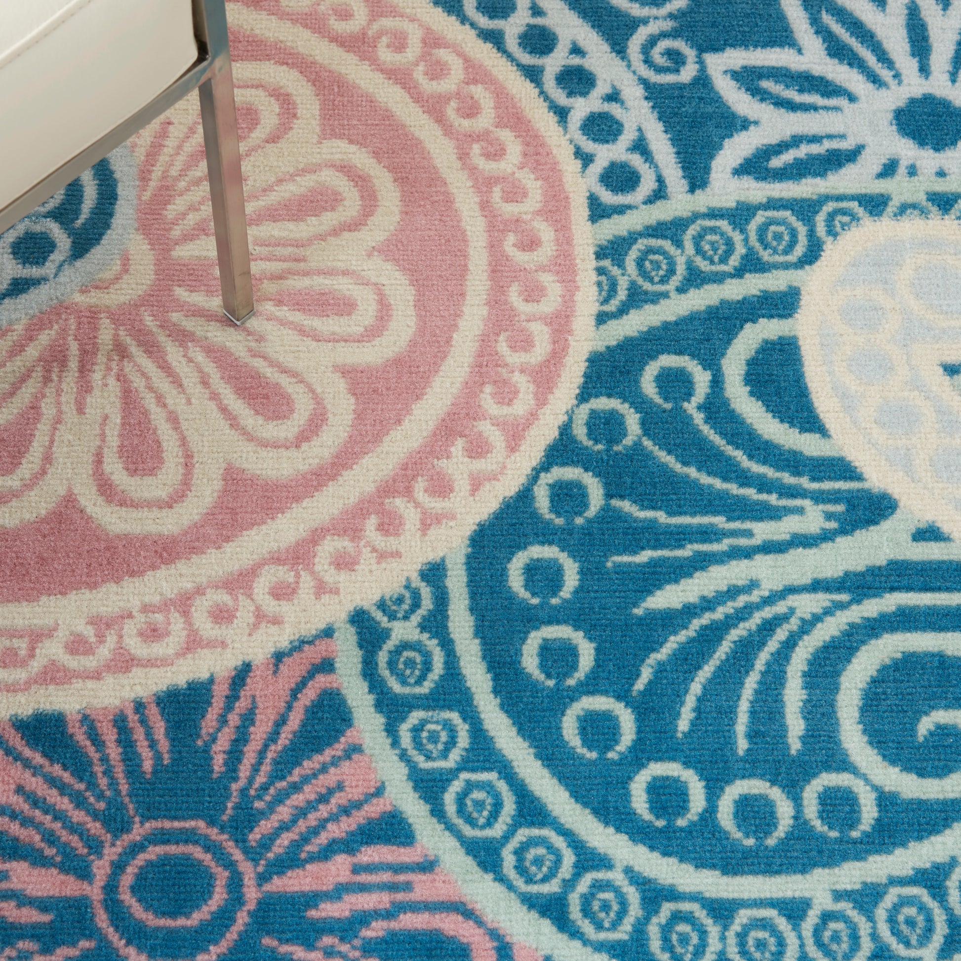 Nourison Home Jubilant  Blue  Contemporary