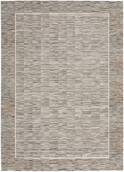 Nourison Home Desire DSR02 Charcoal Grey Contemporary Power-loomed Rug