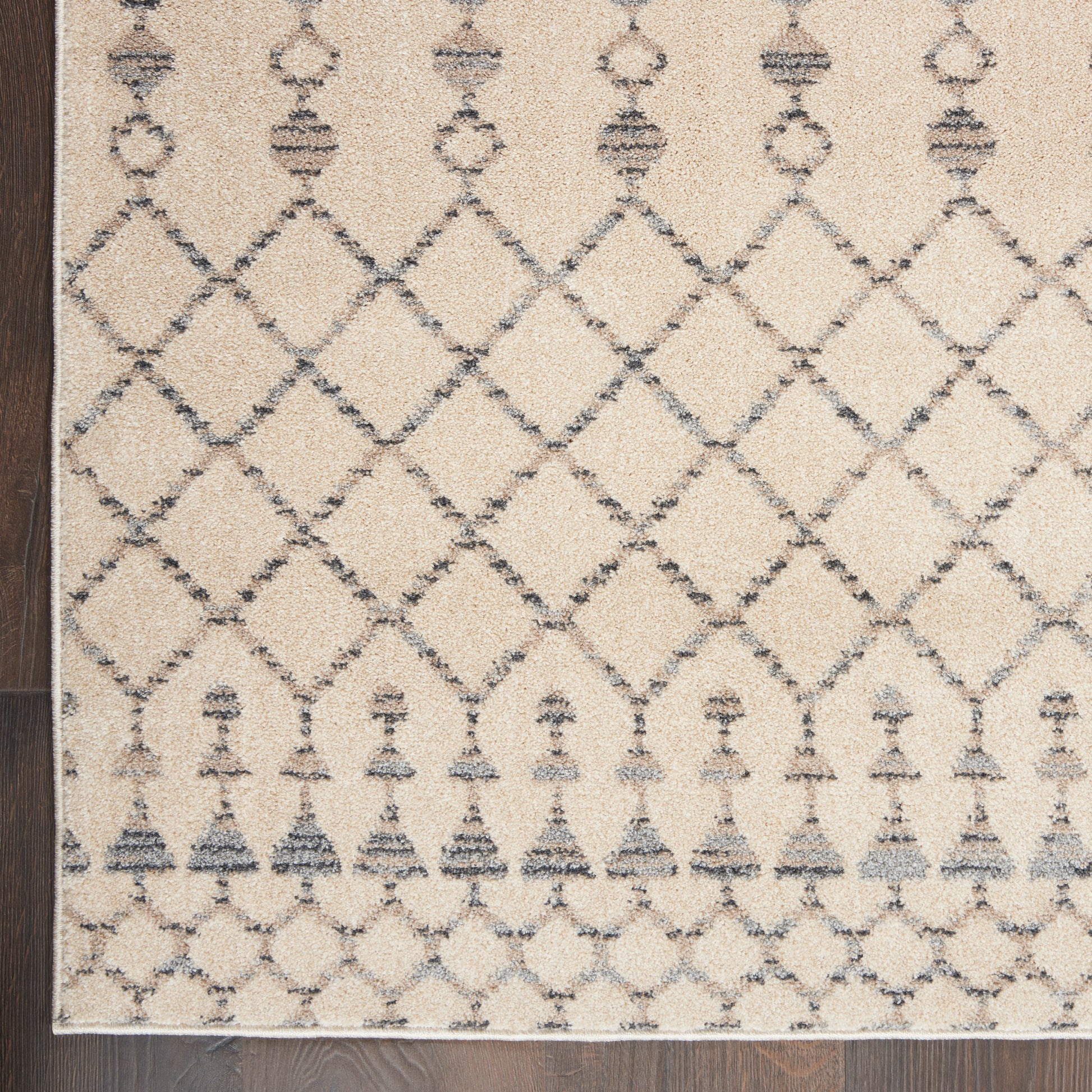 Nourison Home Palermo  Beige Grey  Contemporary