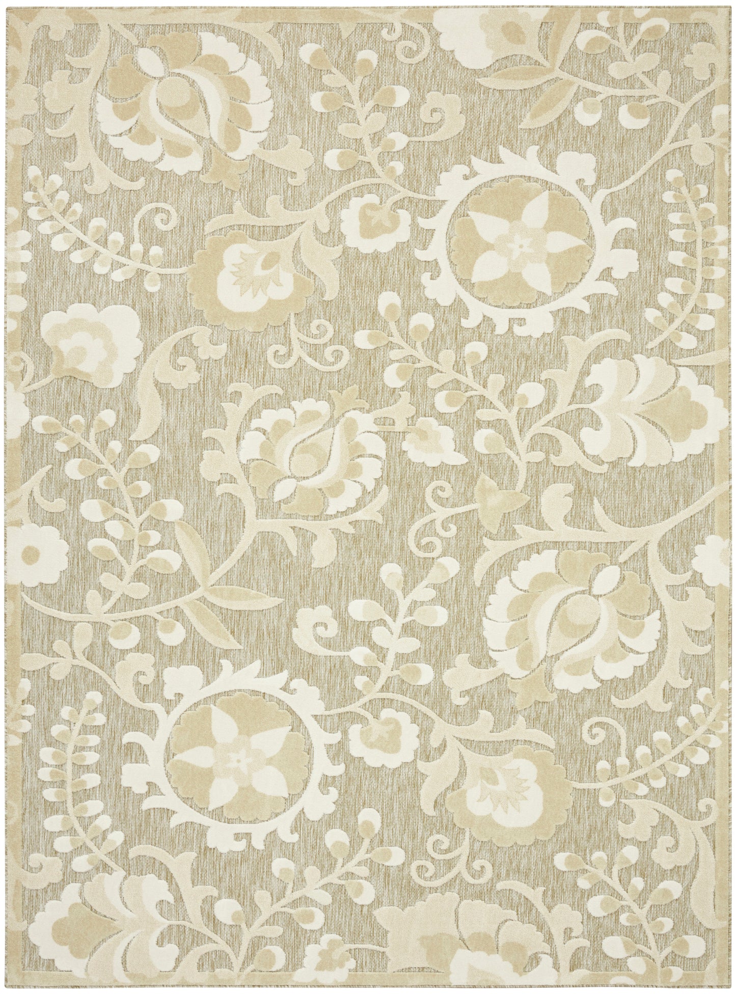 Nourison Home Aloha  Ivory Sage  Contemporary