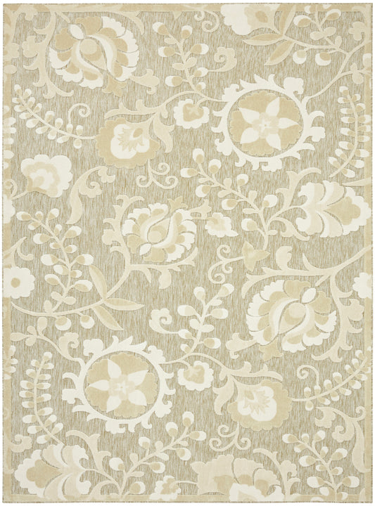 Nourison Home Aloha  Ivory Sage  Contemporary