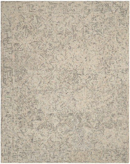 Nourison Home Colorado CLR05 Beige Grey Contemporary Tufted Rug