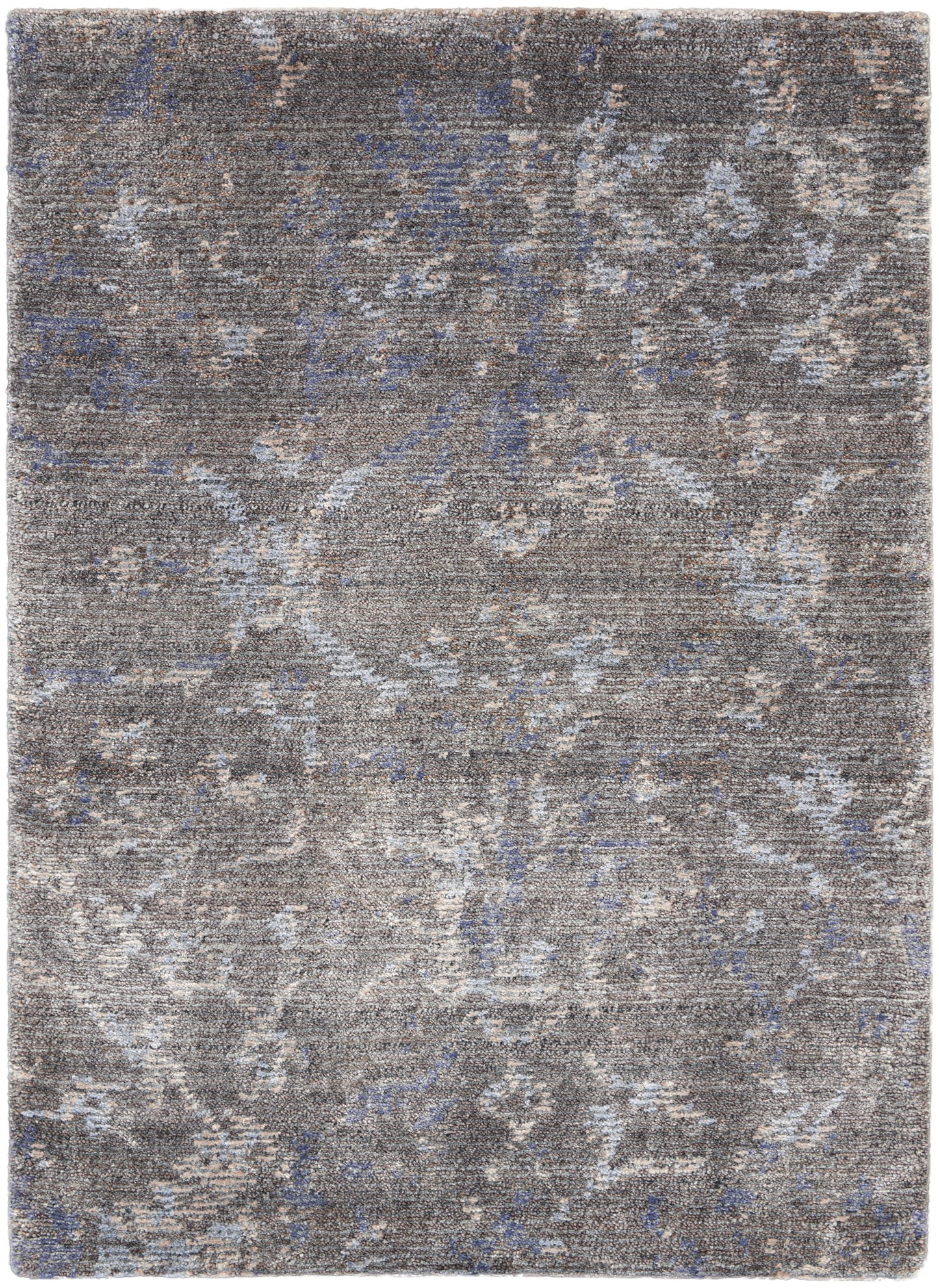 Nourison Home Lucent LCN04 Coal Transitional Knotted Rug
