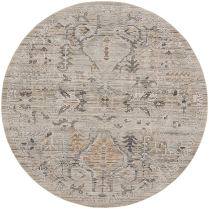 Nourison Home Lynx LNX02 Ivory Taupe Transitional Power-loomed Rug