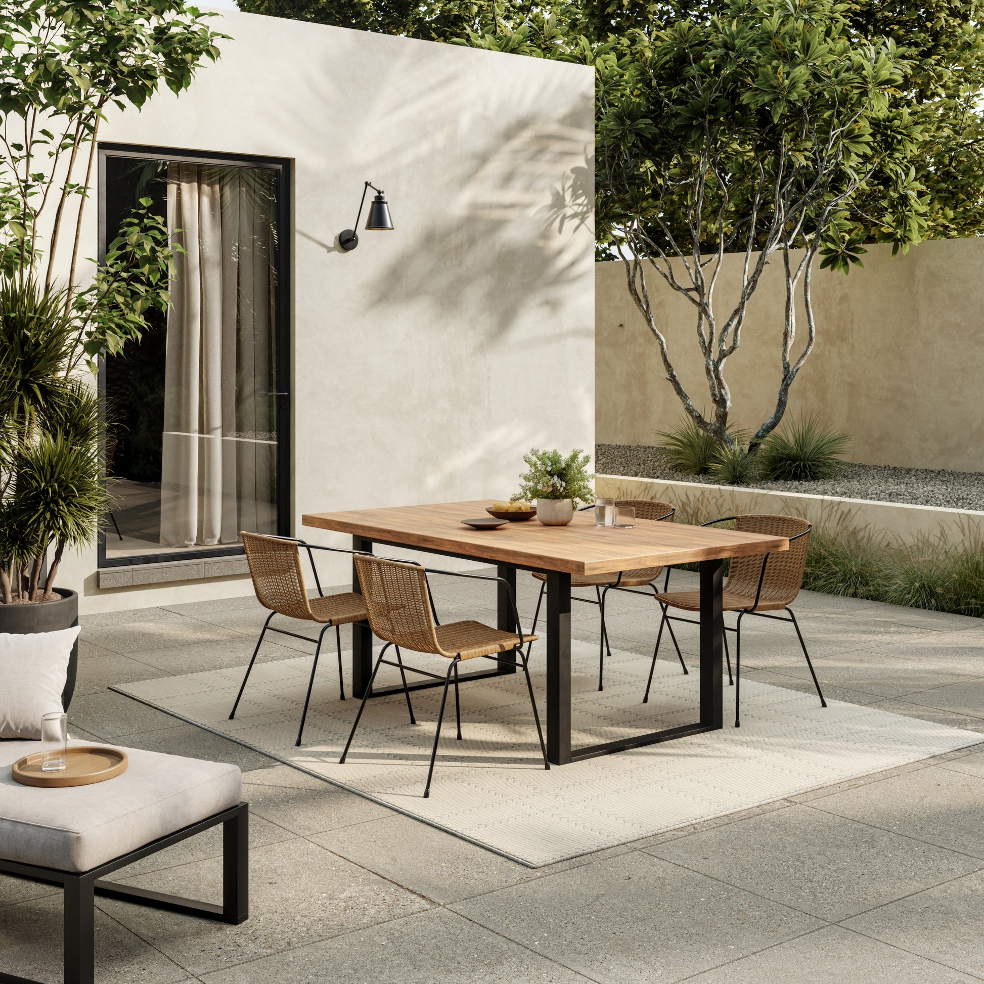 Nourison Home Horizon Indoor/Outdoor  Grey  Contemporary