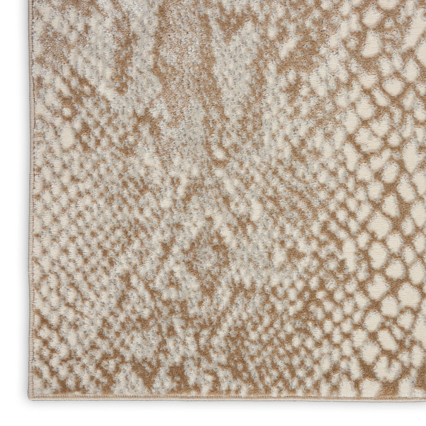 Nourison Home Solace  Ivory Beige  Contemporary