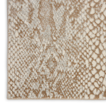 Nourison Home Solace  Ivory Beige  Contemporary