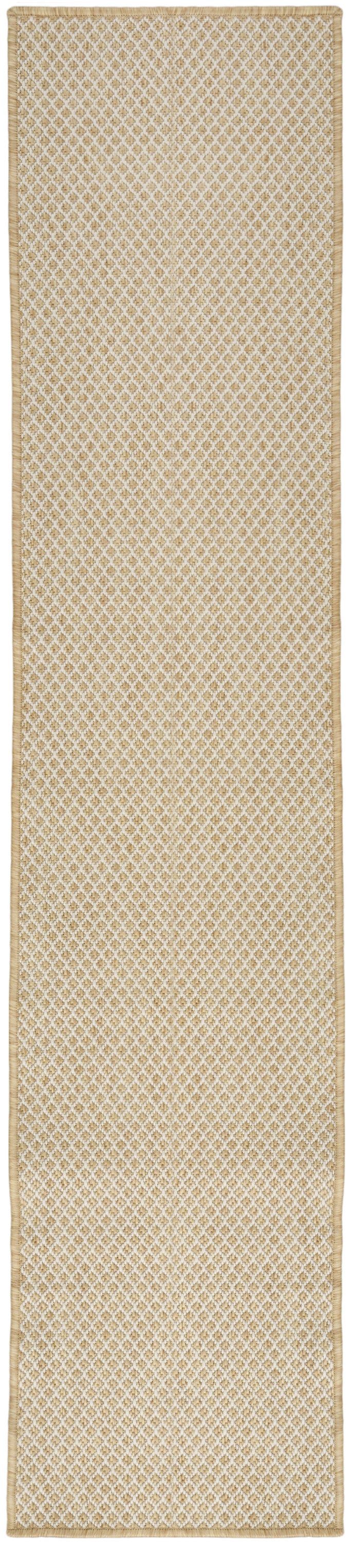 Nourison Home Courtyard COU01 Natural Contemporary Power-loomed Rug