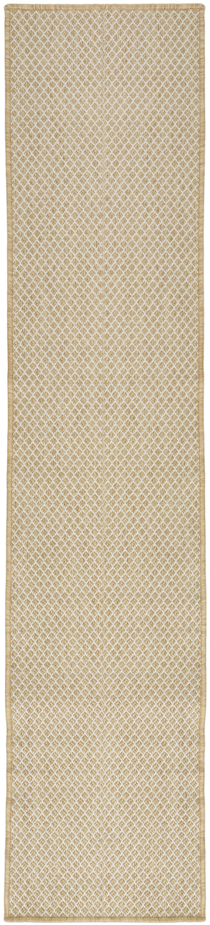 Nourison Home Courtyard COU01 Natural Contemporary Power-loomed Rug