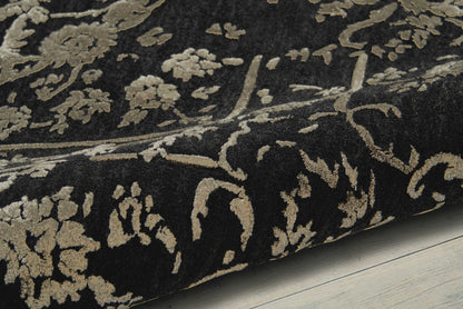 Nourison Home Opaline  Midnight Silver  Transitional