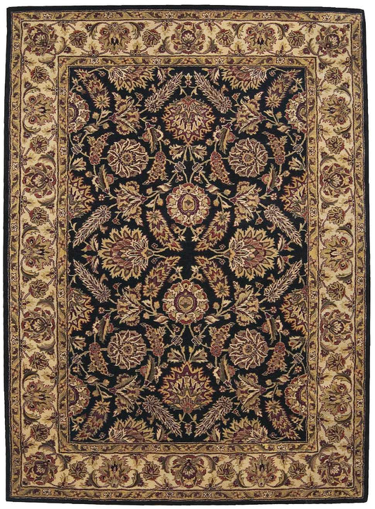 Nourison Home Jaipur  Black  Traditional