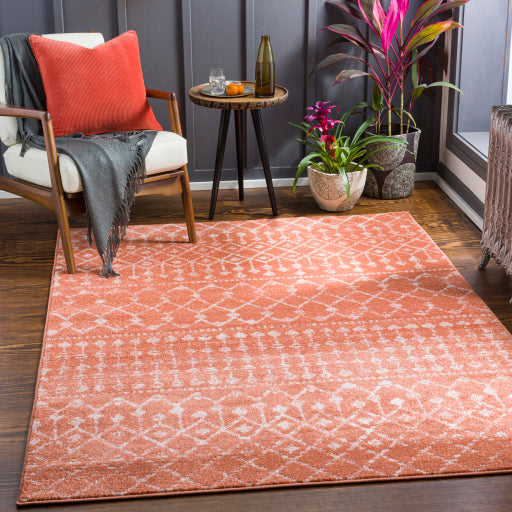 Surya Chester CHE-2375 Rust Global Machinemade Rug