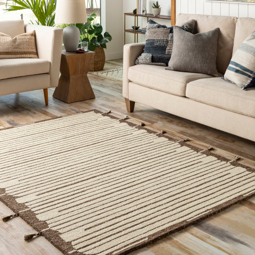 Surya Cherokee CHK-2311 Light Beige Global Tufted Rug