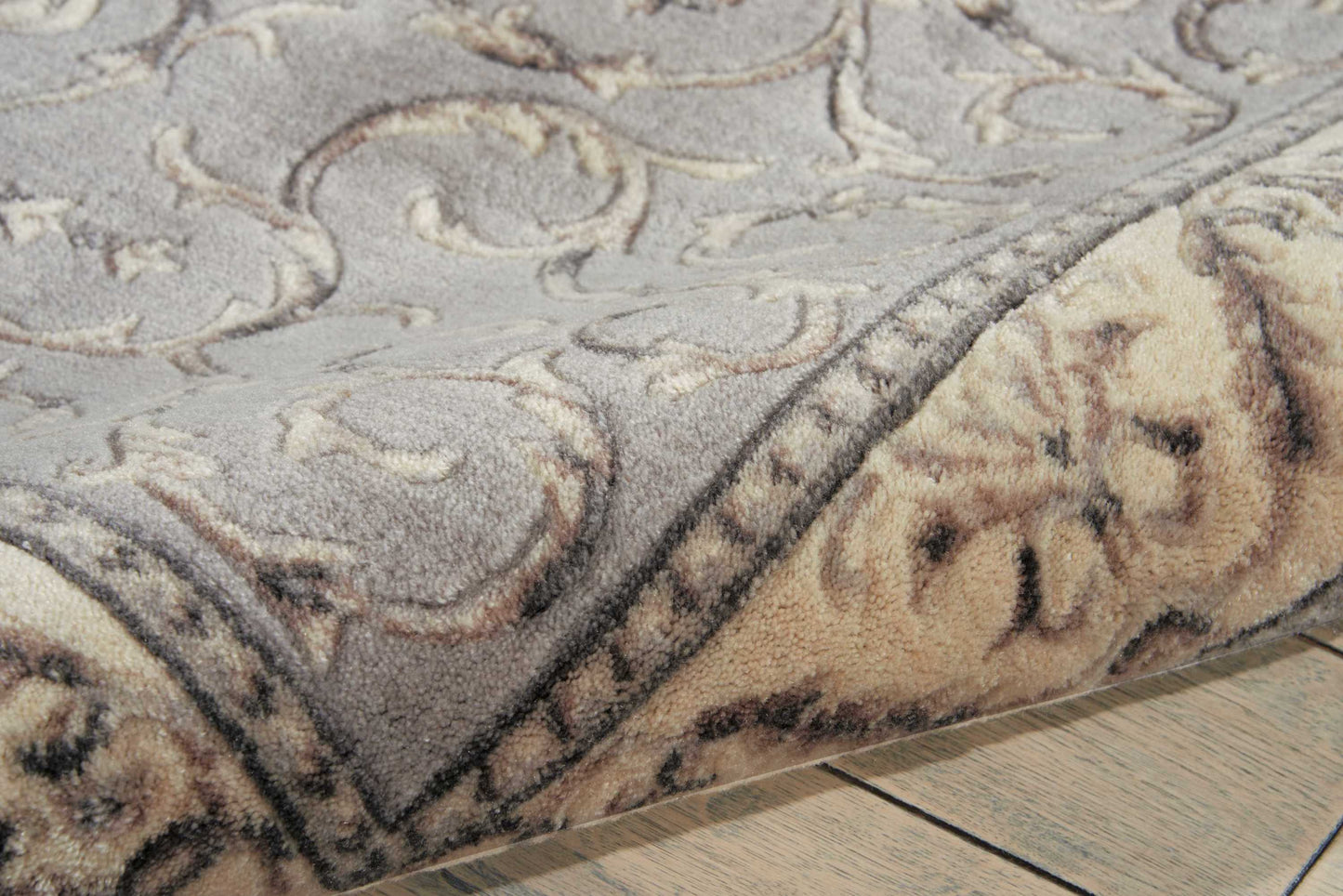 Nourison Home Somerset  Silver  Traditional