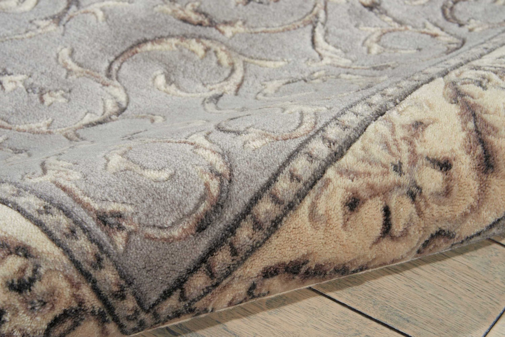 Nourison Home Somerset  Silver  Traditional