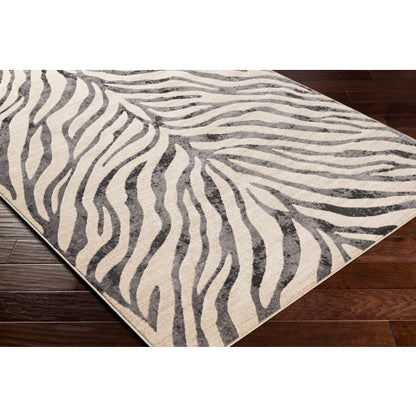 Surya City CIT-2300 Charcoal Modern Machinemade Rug