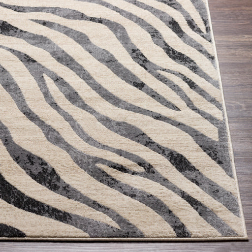 Surya City CIT-2300 Charcoal Modern Machinemade Rug