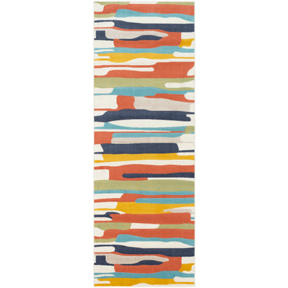 Surya City CIT-2339 Orange Modern Machinemade Rug