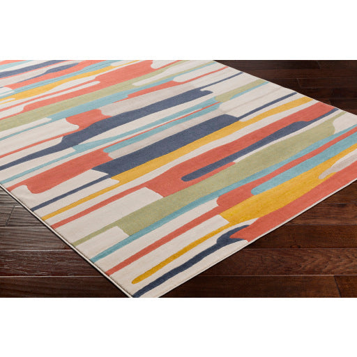 Surya City CIT-2339 Orange Modern Machinemade Rug