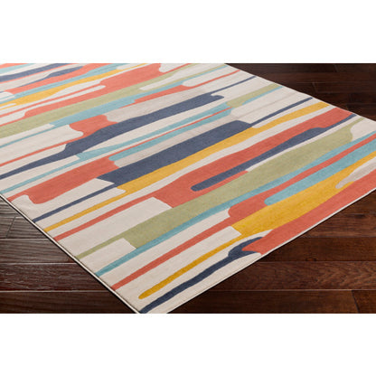 Surya City CIT-2339 Orange Modern Machinemade Rug