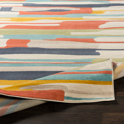 Surya City CIT-2339 Orange Modern Machinemade Rug