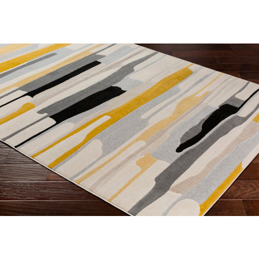 Surya City CIT-2340 Mustard Modern Machinemade Rug