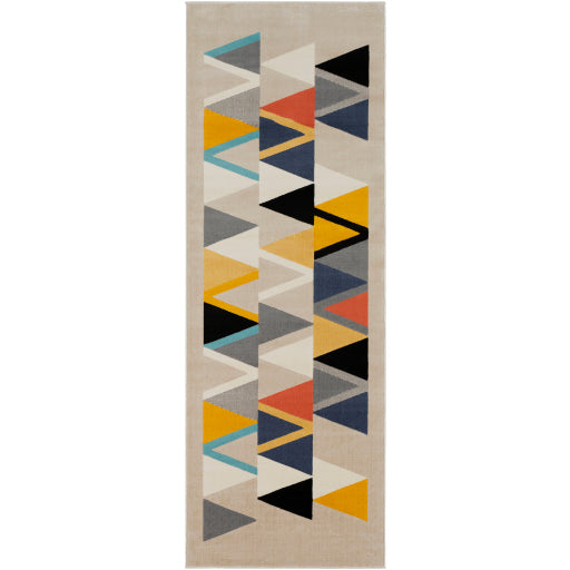 Surya City CIT-2350 Mustard Modern Machinemade Rug